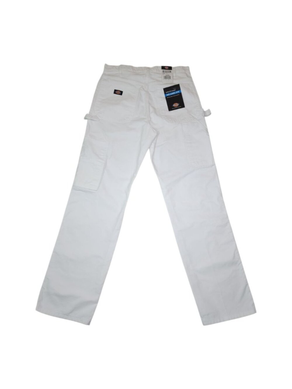 Dickies Mens White Utility Pants Relaxed Fit Multiple Tool Pockets & Loops 32X34 - Picture 10 of 11